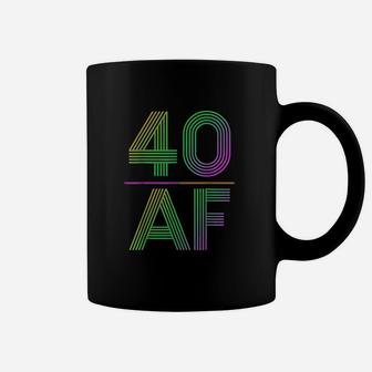 40 Af Vintage 40th Birthday Gift Coffee Mug - Seseable