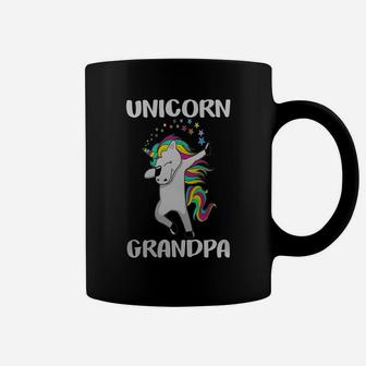 40 Familycute Grandpa Unicorn Dabbing Birthday T-shirt Gifts For Men Coffee Mug - Seseable