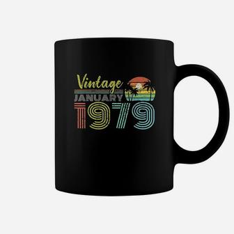 42nd Birthday Gift Vintage January 1979 Forty Years Old Coffee Mug - Seseable