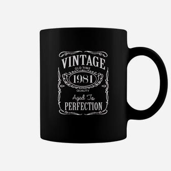 40th Birthday Vintage 1981 Women Coffee Mug - Seseable
