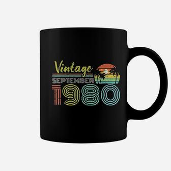 41st Birthday Gift Vintage September 1980 Forty Years Old Coffee Mug - Seseable