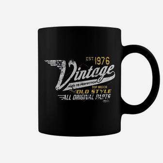 45th Birthday Gift Vintage 1976 Aged To Perfection Vintage Racing Coffee Mug - Seseable