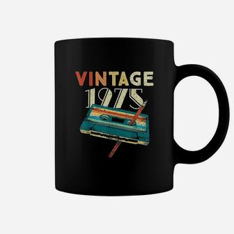 47 Years Old Gifts Vintage 1975 Music Cassette 47th Birthday Coffee Mug | Seseable UK