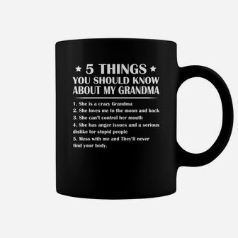 5 Things You Should Know About My Grandma Coffee Mug - Seseable