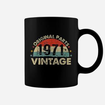 50th Birthday 1971 Vintage 50 Year Old Retro Coffee Mug - Seseable