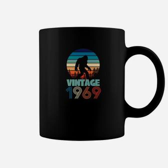 Birthday Vintage 1969 Bigfoot Gift Yeti Coffee Mug - Seseable