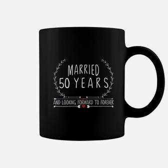 50th Wedding Anniversary Gifts For Wife Parents And Couples Coffee Mug - Seseable