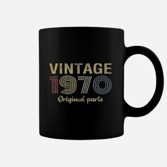 51st Birthday Gift Retro Birthday Vintage 1970 Original Parts Coffee Mug - Seseable