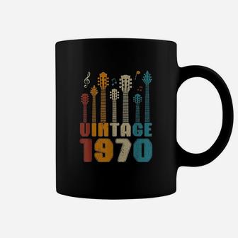 51st Birthday Gifts Vintage 1970 Guitar Coffee Mug - Seseable