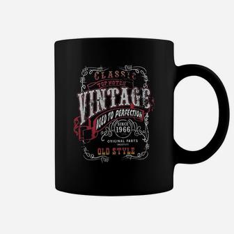 55th Birthday Gift Vintage 1966 Aged To Perfection Coffee Mug - Seseable