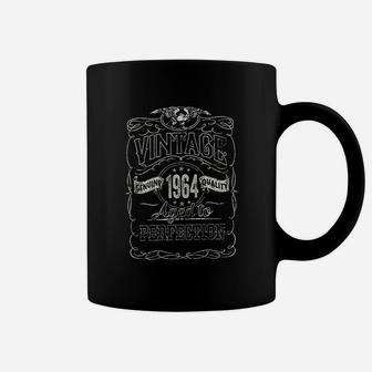 57th Birthday Vintage 1964 Aged To Perfection Coffee Mug - Seseable