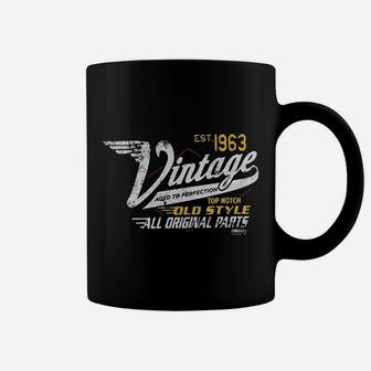 58th Birthday Vintage 1963 Aged To Perfection Coffee Mug - Seseable