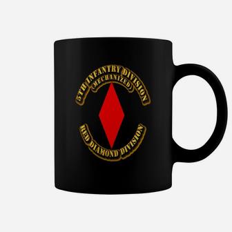 5th Infantry Division Red Diamond Division Coffee Mug - Seseable