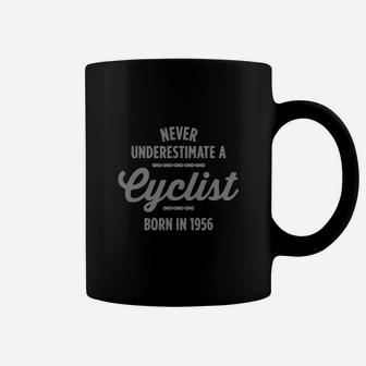 66 Year Old Bike Rider Cyclist 1956 66th Birthday Coffee Mug - Seseable
