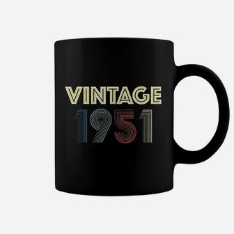 71st 1951 Birthday Gift Vintage Retro Men Women 71 Years Old Coffee Mug - Seseable