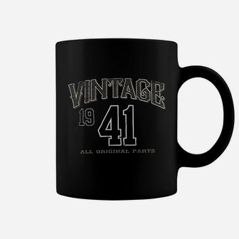 80th Birthday For Men Vintage 1941 All Original Parts Coffee Mug - Seseable