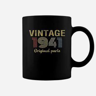 80th Birthday Gift Retro Birthday Vintage 1941 Original Parts Coffee Mug - Seseable