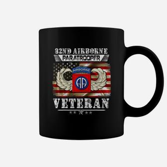 82nd Airborne Paratrooper Veteran Coffee Mug - Seseable