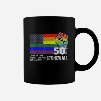 90's Style Stonewall Riots 50th Nyc Gay Pride Lgbt Rights 2019 Coffee Mug - Seseable