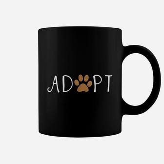 Adopt Dog Or Cat Pet Rescue Animal Coffee Mug - Seseable