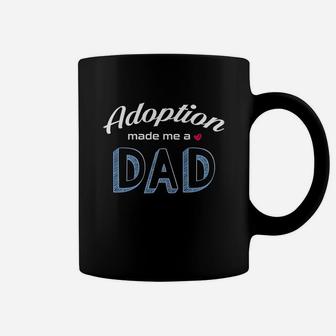 Adoption Made Me A Dad Love _happiness Being A Parents Coffee Mug - Seseable