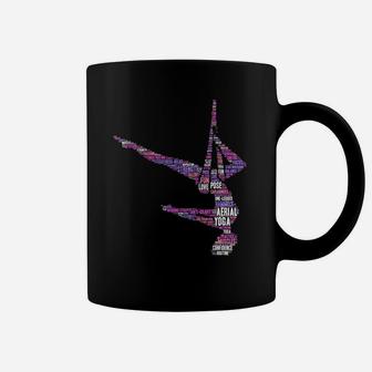 Aerial Yoga Funny Love Lector Teacher Gift Coffee Mug - Seseable