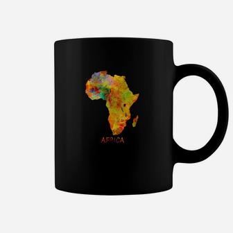 Africa Maps Painting Coffee Mug - Seseable
