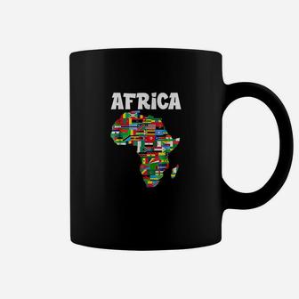 Africa Proud African Country Flags Continent Love Coffee Mug