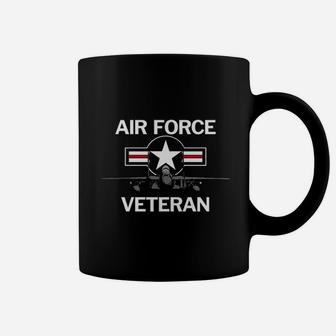 Air Force Veteran With Vintage Roundel And Jet Coffee Mug - Seseable