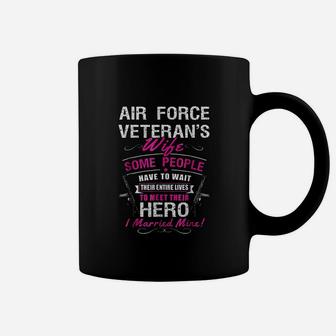 Air Force Veteran's Wife Coffee Mug - Seseable