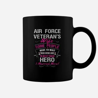 Air Force Veterans Wife Coffee Mug - Seseable