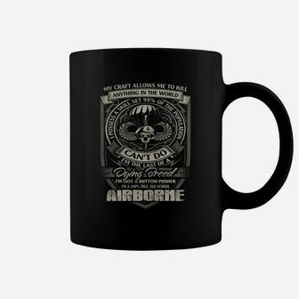 Airborne 82nd Airborne Paratrooper Airborne Para Coffee Mug - Seseable