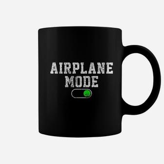 Airplane Mode On Vacation Summer Piolot Aviator Vintage Coffee Mug - Seseable