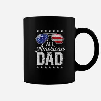 All American Dad 4th Of July Fathers Day Men Daddy Coffee Mug - Seseable