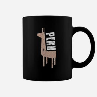Alpaca | Vintage Distressed Peru Coffee Mug - Seseable