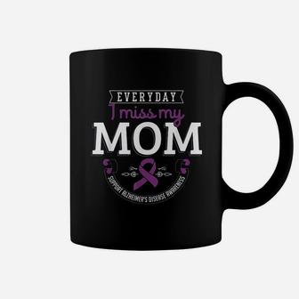 Alzheimers Awareness Disease Support Miss Mom Everyday Coffee Mug - Seseable