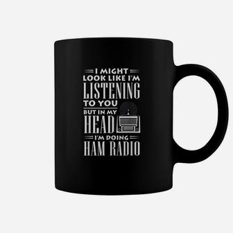 Amateur Radio Funny Vintage Hobby Ham Operators Gift Coffee Mug - Seseable
