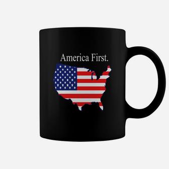 America First Coffee Mug - Seseable