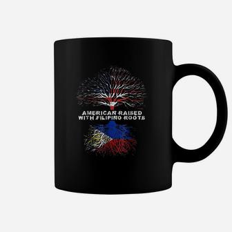 American Raised With Filipino Roots Philippines Coffee Mug - Seseable