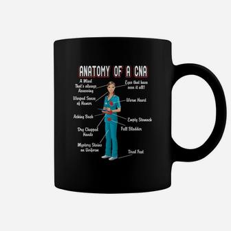 Anatomy Of A Cna - Cna Shirt Coffee Mug - Seseable