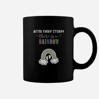 Announcement For Rainbow Baby After Storm Coffee Mug - Seseable