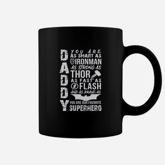 Apparel Daddy Superhero, dad birthday gifts Coffee Mug - Seseable
