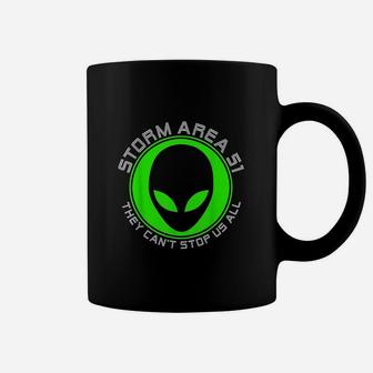 Area 51 They Cant Stop Us All Ufo Alien Halloween Coffee Mug - Seseable