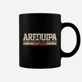 Arequipa Peru Travel Souvenir Retro Vintage Gift Coffee Mug - Seseable