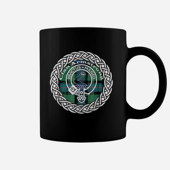Armstrong Surname Scottish Clan Tartan Crest Badge Coffee Mug - Seseable