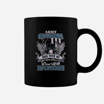 Army Grandma - Army Nana Coffee Mug - Seseable