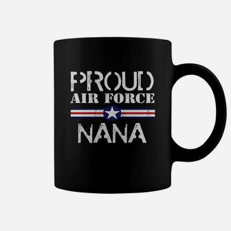 Army Mom Proud Air Force Nana Happy Mothers Day Coffee Mug - Seseable