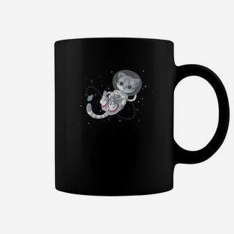 Astronaut Cat In Space Astro Kitty Premium Coffee Mug - Seseable