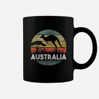 Australia Day Funny Australian Kangaroo Vintage Gift Coffee Mug - Seseable