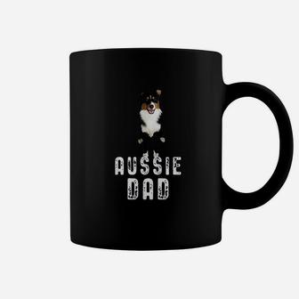 Australian Shepherd Gift Aussie Dog Dad Coffee Mug - Seseable